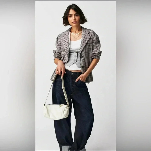 NWOT We the Free Cali Plaid Blazer - Picture 2 of 6